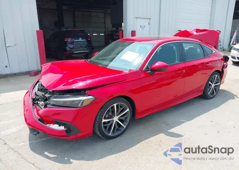 2023 Honda Civic Touring z USA, uszkodzony, nr VIN 2HGFE1F92PH304042